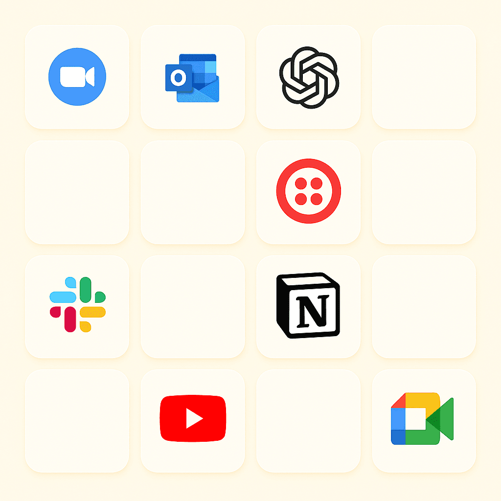 Step 2: Apps and workflow connections