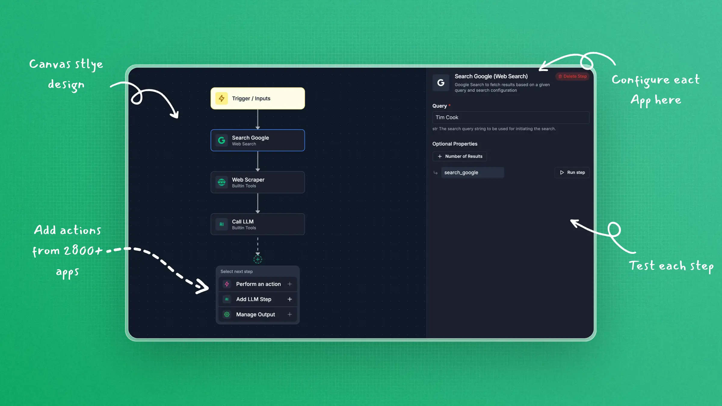AI Tools Dashboard Interface